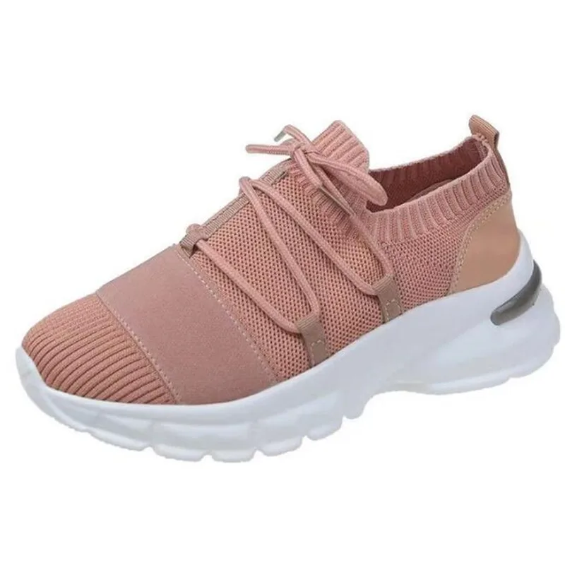 

Large size women's shoes 2021 new mesh breathable platform sneakers womens breathable fashion casual sports shoes women loafers
