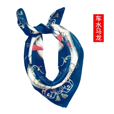 Модные женские шейные шарфы квадратный натуральный шелковый шарф женский