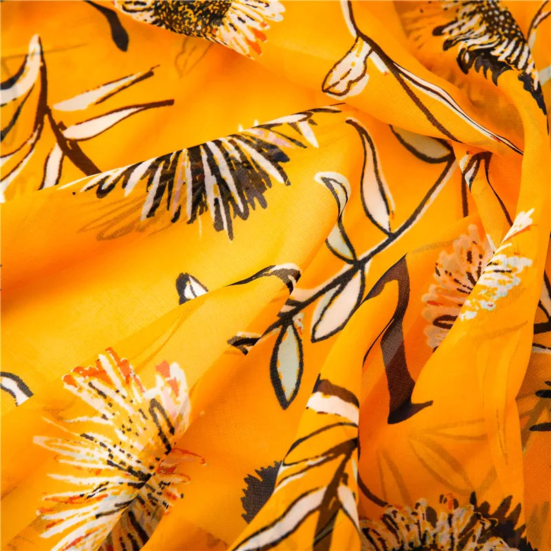 

2020 Luxury Brand Cotton Scarf Women Versatile Spring Autumn Silk Scarves Summer Sun-resistant Shawl Fashion Headscarf blanket