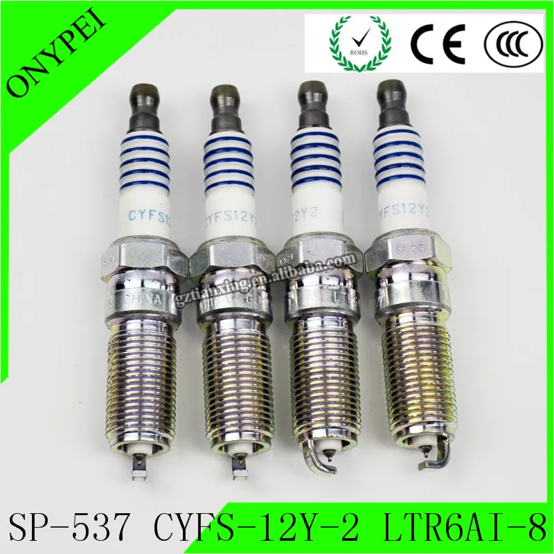 (4 шт.) SP-537 CYFS-12Y-2 LTR6AI-8 иридиевая Свеча зажигания для Ford Escape Focus Lincoln SP537 CYFS12Y2 LTR6AI8 SP 537