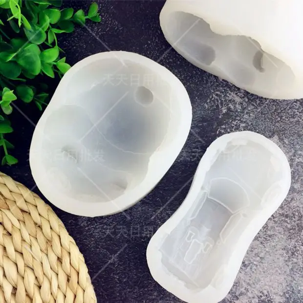 Панда обезьяна автомобиль помадка силиконовые формы для торта Форма капкейков