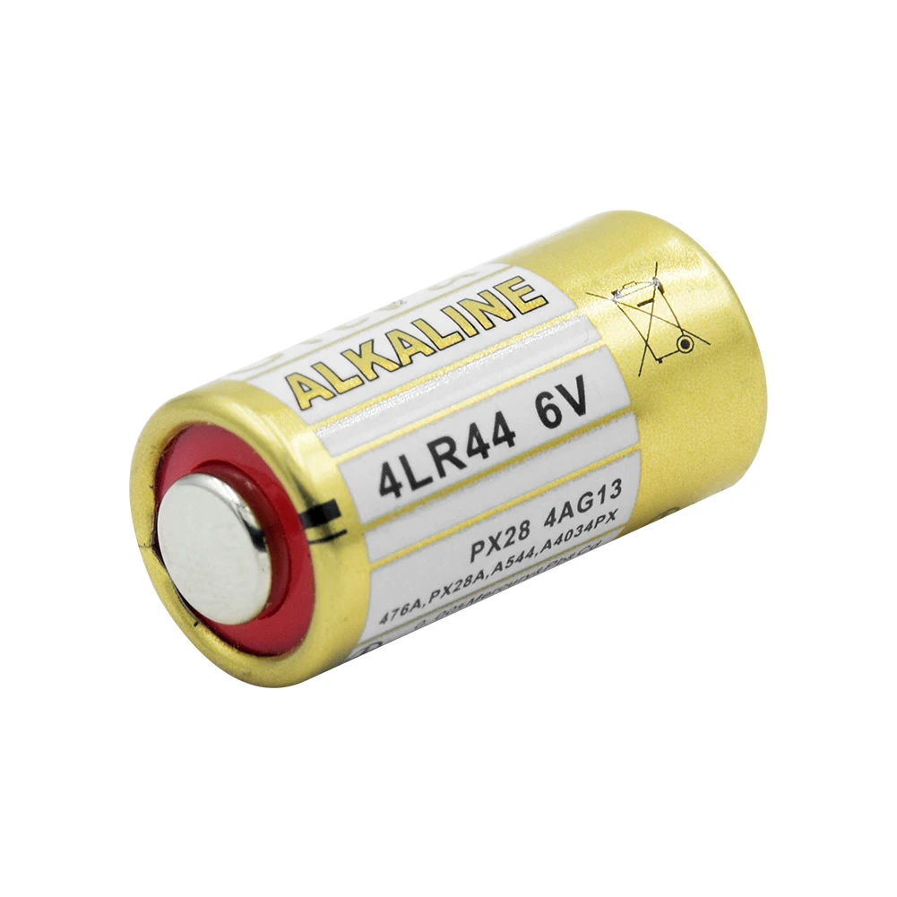 1 шт. 6 в 4LR44 Щелочная сухая батарея PX28A A544 28PXA 476A 4G13 GP476 K28 V28 для Ошейников собак