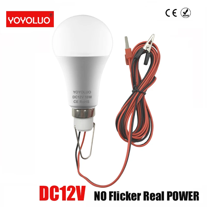 Высокое качество светодиодный ламп работающего на постоянном токе 12 В 3 Вт 6 9 15