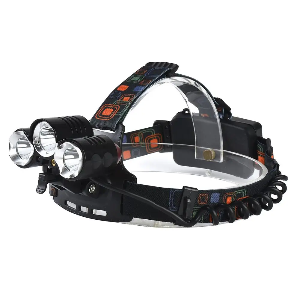 

Kuulee LED CREE T6 2*XPE Red LED Red Laser Headlamp with 4 Light Modes Rechargeable 18650 Batteries Water-proof Headlight