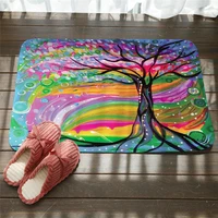 life tree doormats dreamlike tree pattern anti slip carpet door mats outdoor kitchen bathroom living room floor mat rug