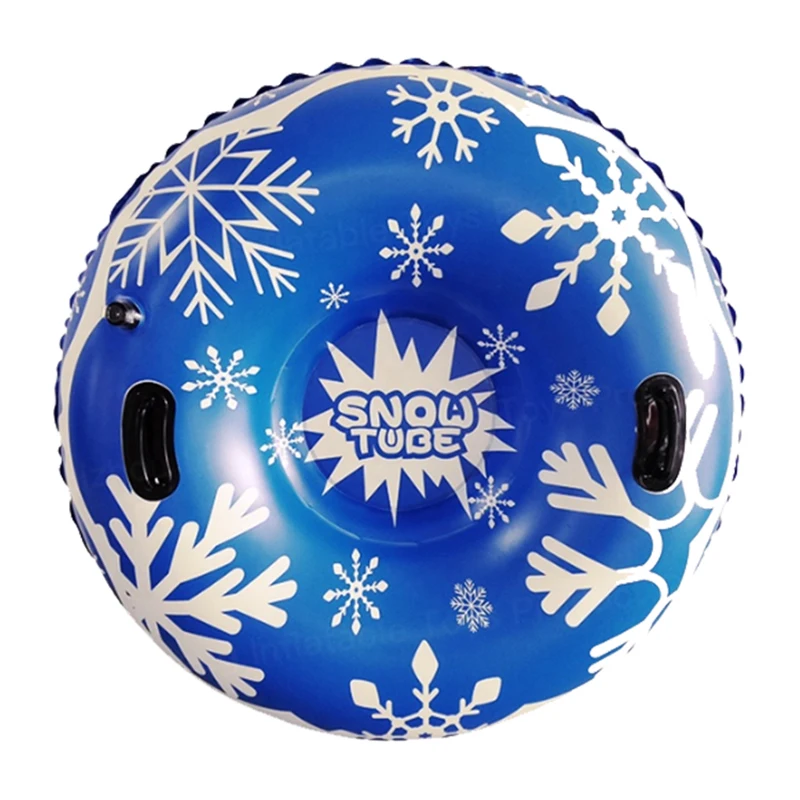 Прочный 1 человек утолщенный нижний надувной буксируемый Снежный сани трубка с 2