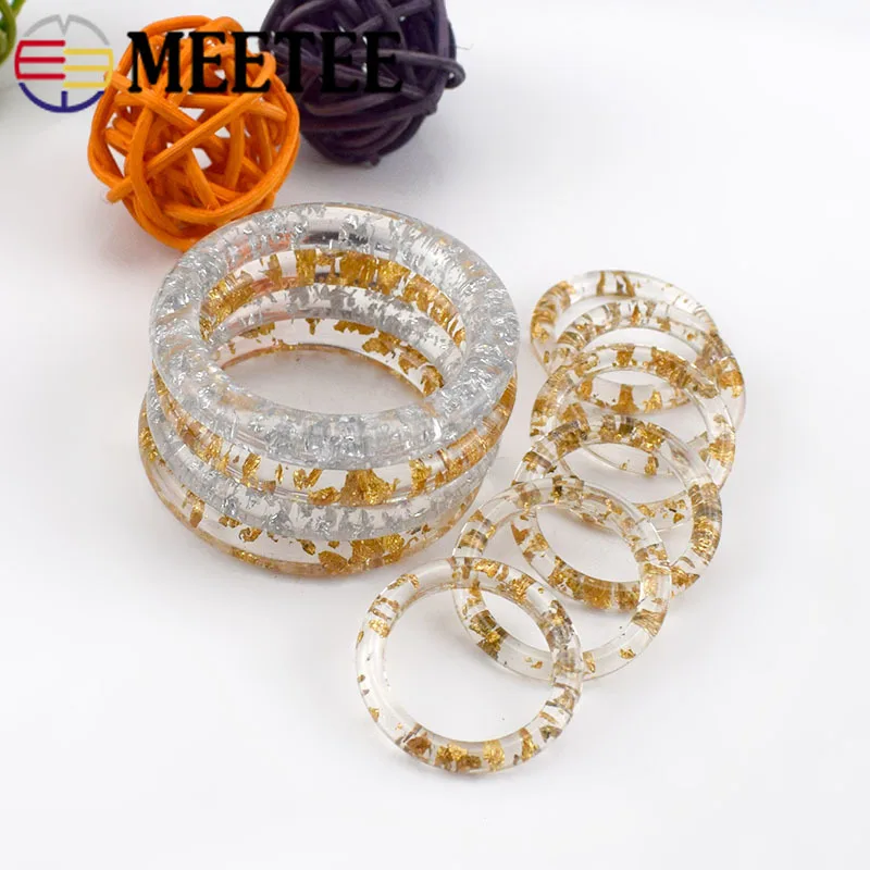 Круглые кольца искусственная смола ветровка пальто угловая декоративная пряжка