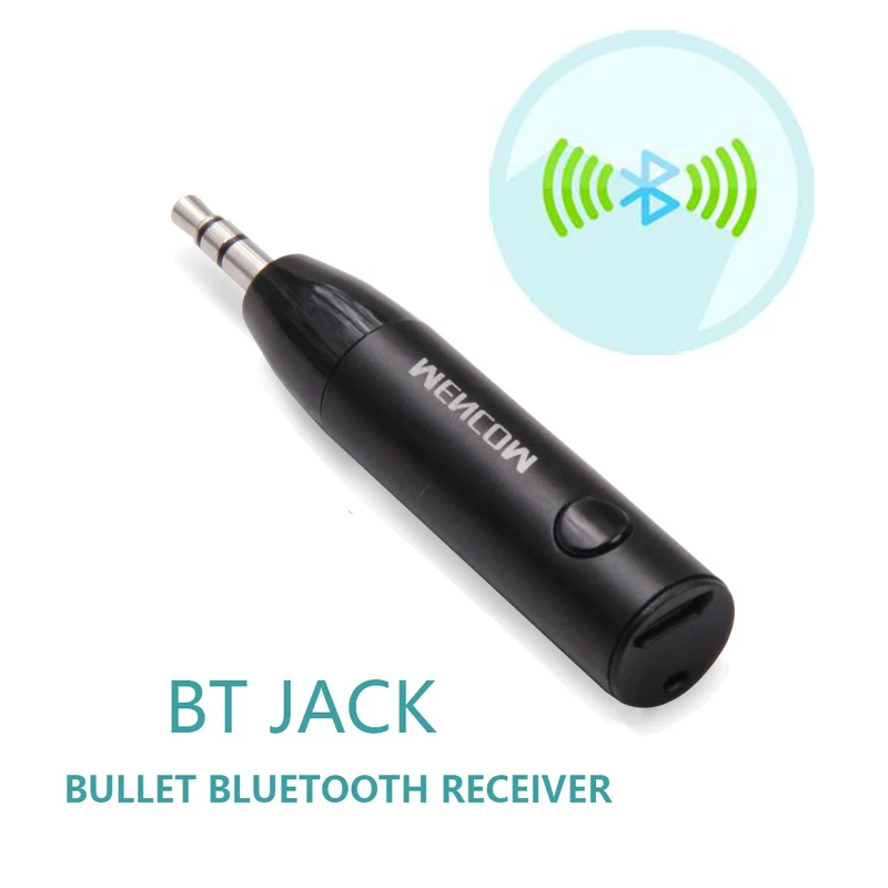 Мини беспроводной автомобильный комплект Bluetooth гарнитура 3 5 мм разъем AUX аудио