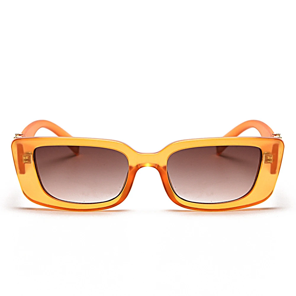 

2021 Small Gradient Women's Sunglasses for Summer Beach Travel Square PC Lens Anti UV400 Eyewear Driving Men's Sun Glasses