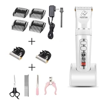 pet shaver grooming pet trimmer clipper dogs professional lcd screen cat clippers electrical rechargeable haircut machine