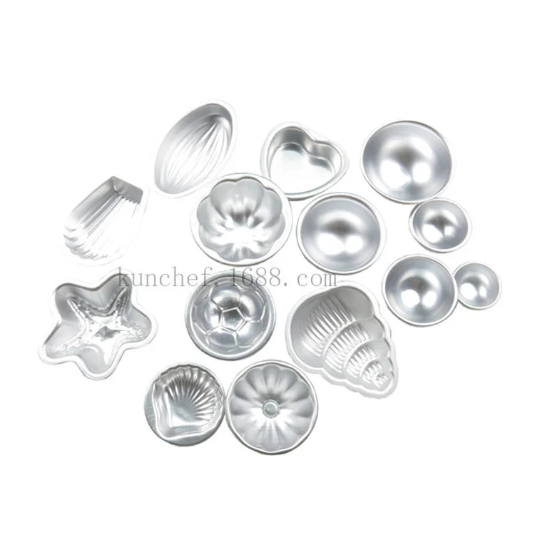 

Explosion Ball Bath Salt Cake Ice Cream Baking Mold Aluminum Alloy Set Baking Mold