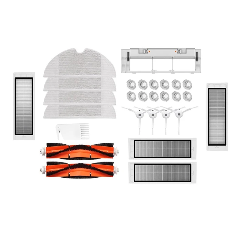 

Main Brush/Side Brush/HEPA Filter Mops for Xiaomi 1S/Rockbot S6/S5/S60/S50/S55/E25,Vacuum Cleaner Parts Accessories