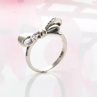 dodofly hot 100 925 sterling silver shimmering gorgeous bow ring for women fashion original jewelry gift