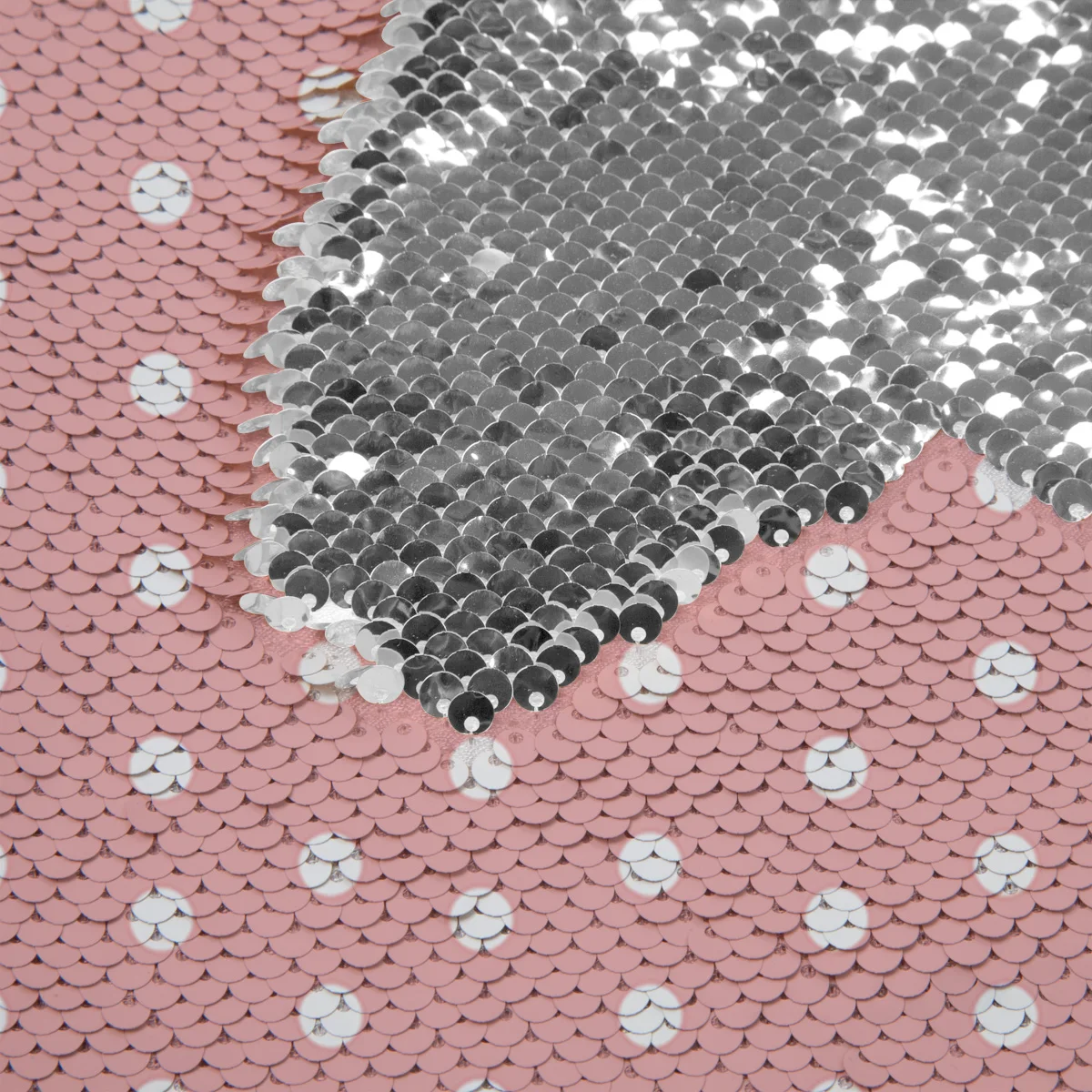 Белая волнистая розовая наволочка с блестками Волшебная меняющая цвет