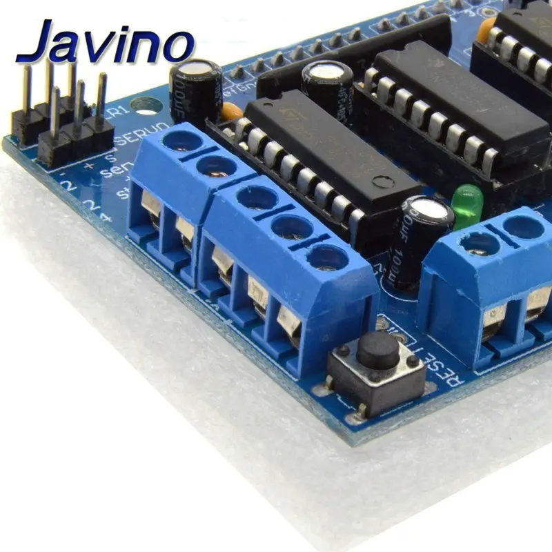 L293D Щит двигателя двойной для arduino Duemilanove плата расширения щит управления