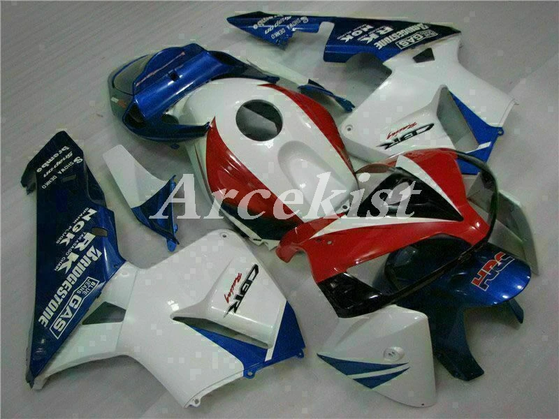 

Injection Mold New ABS Motorcycle whole Fairings Kit Fit for CBR600RR F5 2005 2006 05 06 Bodywork set Red blue HRC