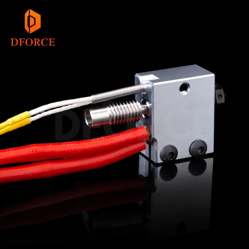 Высокотемпературный Набор для 3d печати Volcano hotend A2 закаленные стальные сопло