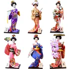 MYBLUE 12 дюймов Kawaii традиционное кимоно японской гейши, кукла, скульптура, Японский дом, фигурка, аксессуары для украшения дома