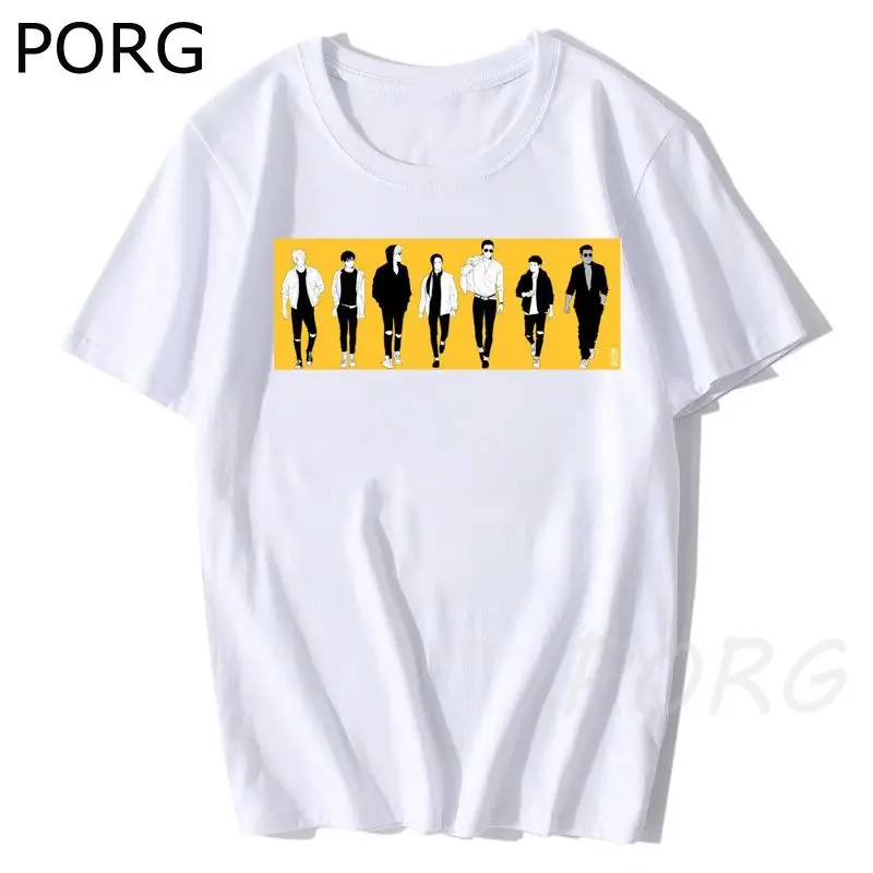 

Japanese Anime Banana Fish Harajuku Print Tshirt Streetwear Hip Hop Men's Top Vintage Cool Tops Newest Summer Printed Top Men