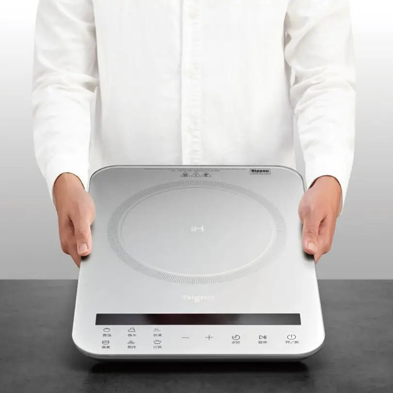 Умная индукционная плита Бытовая ультратонкая сенсорная панель с большой