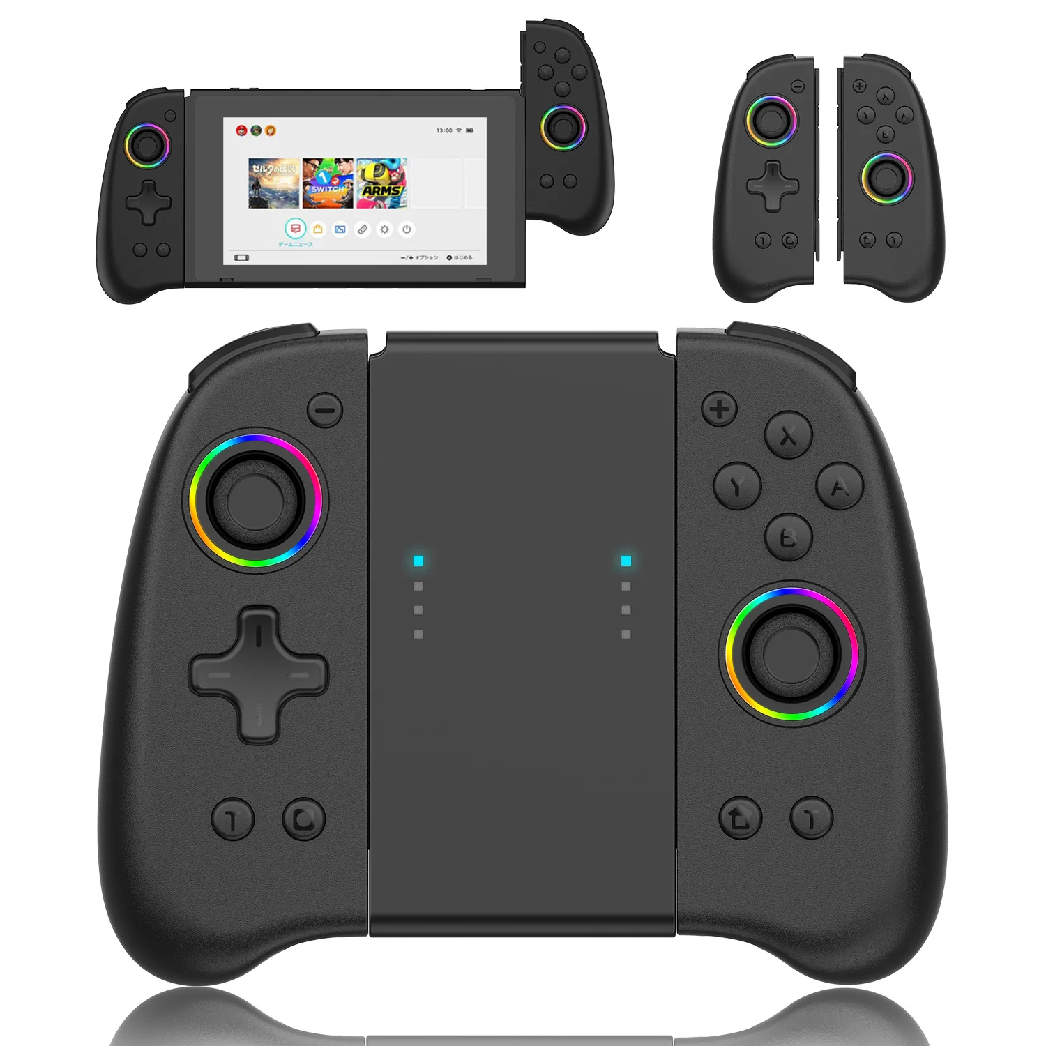 

2021 беспроводной контроллер для Nintendo Switch NS Joypad Game Handle Grip, левый и правый, с пробуждением