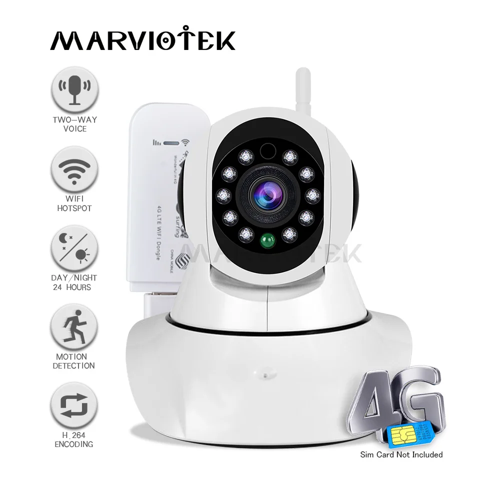 Беспроводная IP камера видеонаблюдения 720P Wi Fi угол наклона 360 градусов|Камеры