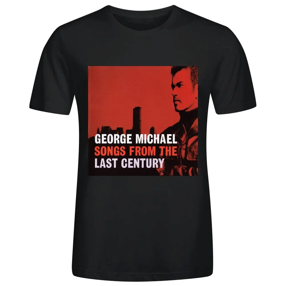 Джордж Майкл песенки из последнего Века Мужские футболки новая забавная