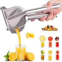 1pcs manual juice squeezer aluminum alloy orange lomen apple tomatoes juicer hand pressure pomegranate kitchen accessories tool
