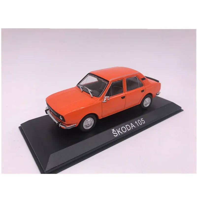 DEA ixo 1:43 SKODA 105 сплав модель автомобиля игрушечная Коллекция подарков| |