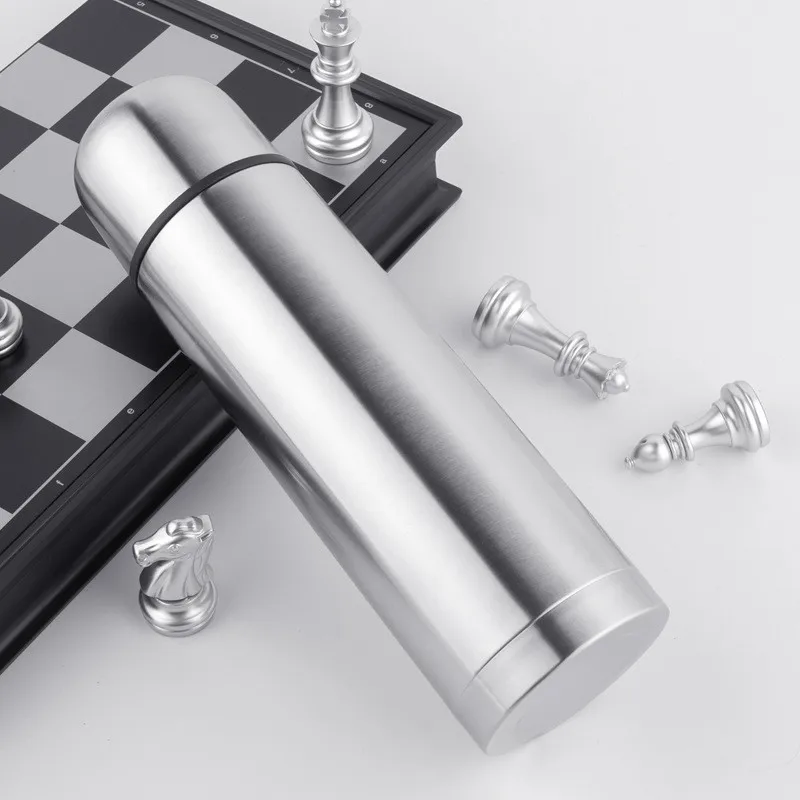 Bpa-free классические вакуумные фляжки из нержавеющей стали двухслойные изолированные Портативные термос чашка термобутыль для воды чай с веревкой