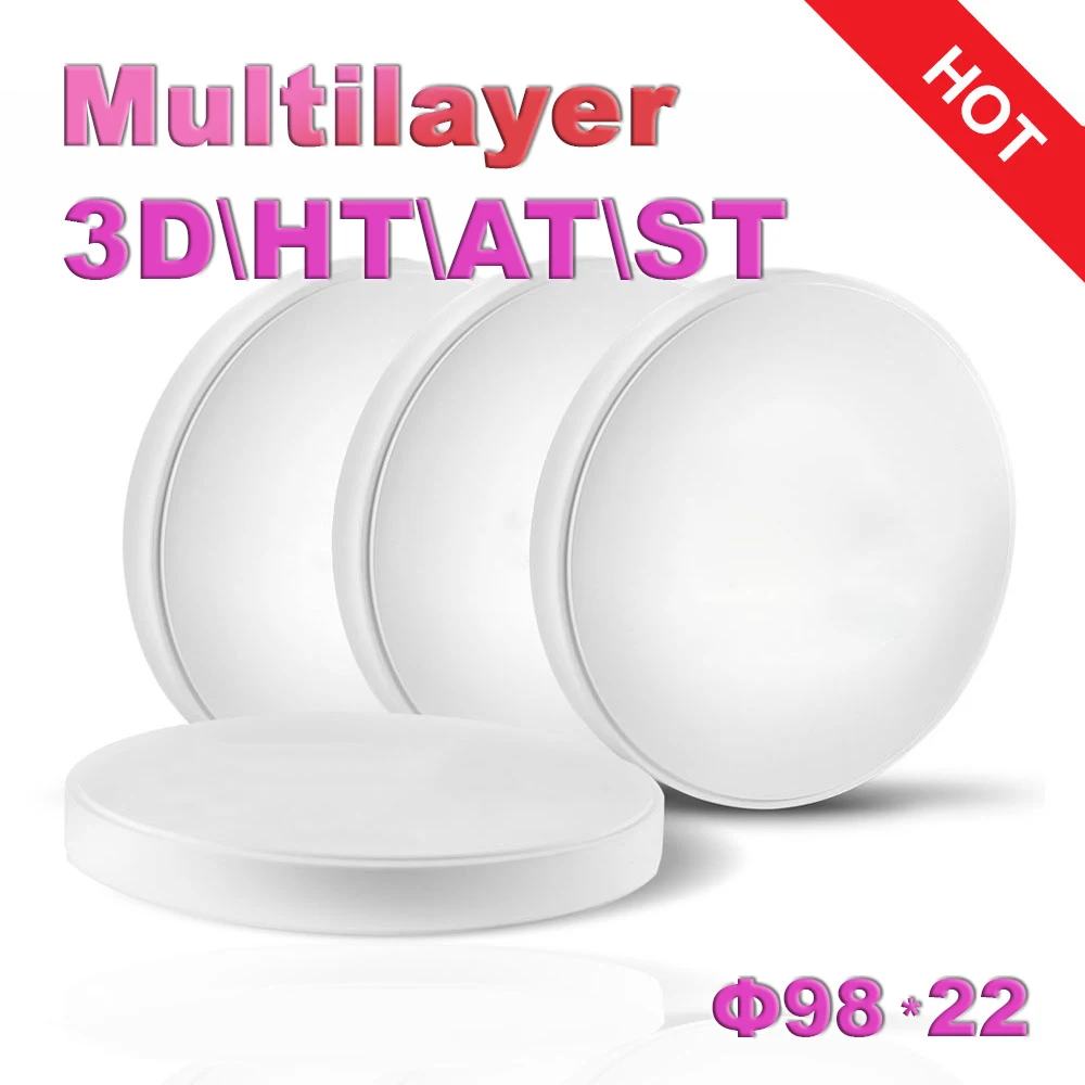 

70% off Dental Ttranslcuent plus STML9816 dental zirconia blocks for dental defective color material