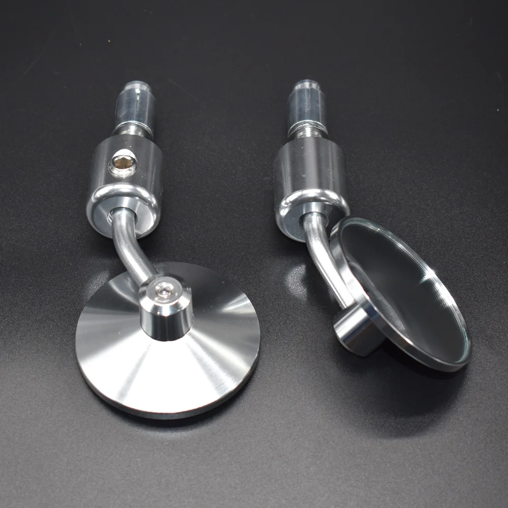 Универсальное зеркало заднего вида для мотоцикла 1 пара 7/8 дюйма круглое на руль