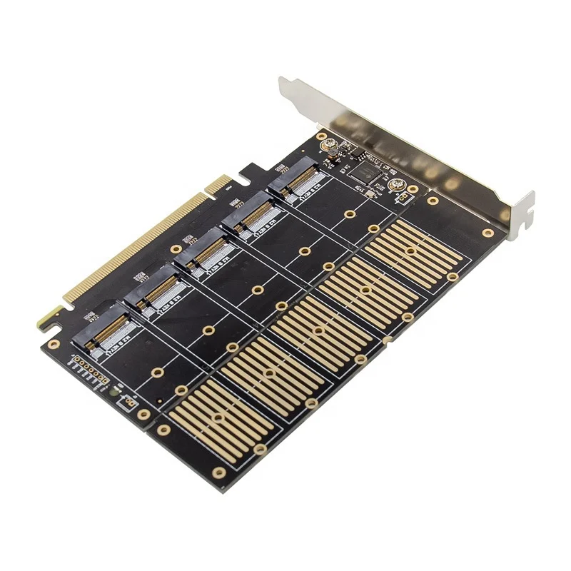 pci e x16 m 2 b ключ ssd адаптер карты pcie на 5 п
