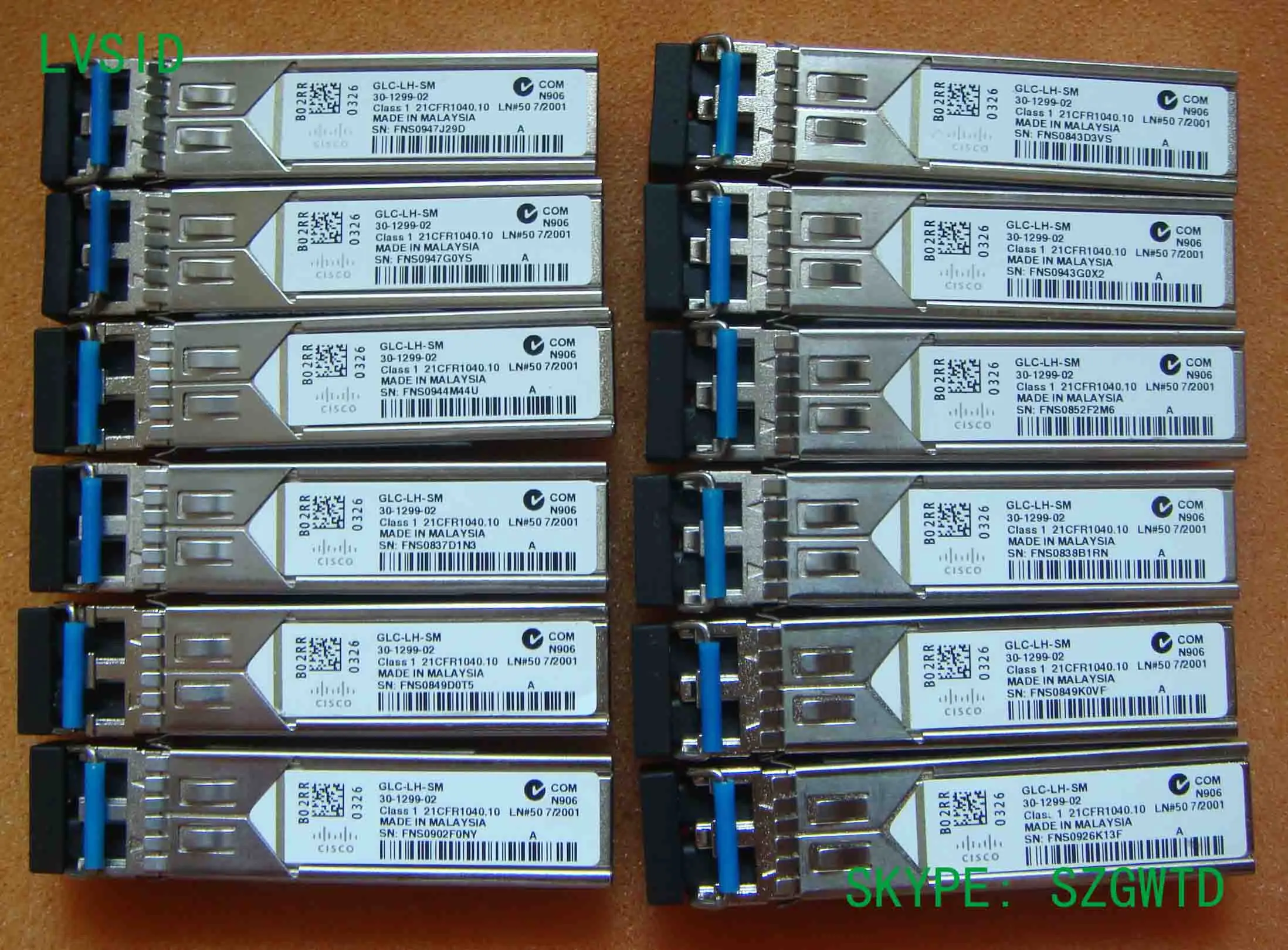 glc-lh-sm оригинальные оптоволоконные модули приемопередатчика c-i-s-c-o 1000base-lx/lh sfp