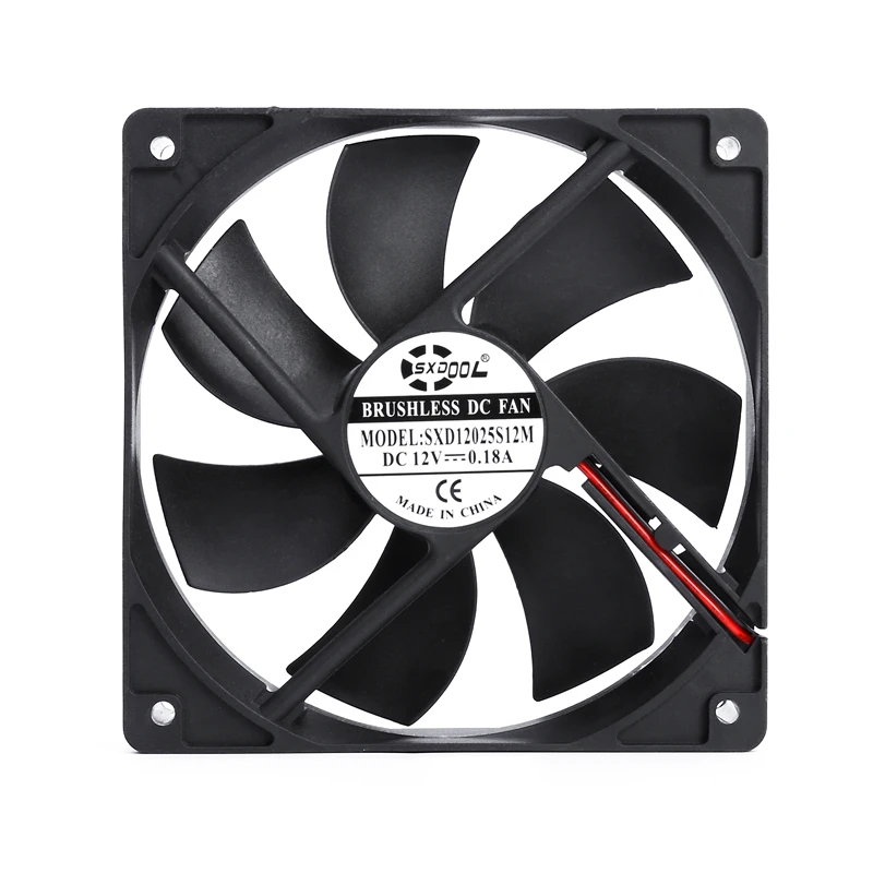 1 шт. sxdool Новый Компьютерный Вентилятор 120 мм pc DC 12 В 2P 12025 см 0.18A 2200 об/мин кулер