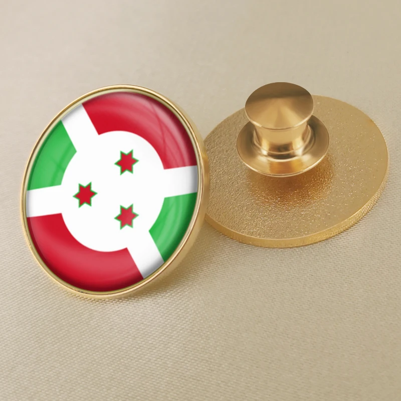 Герб Бурунди бурундийцев карта национальный флаг эмблема брошь значки нагрудные