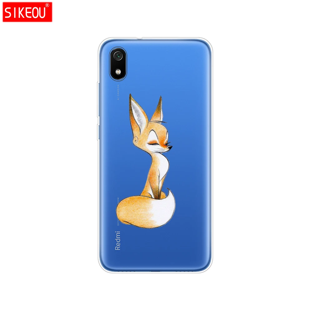 Силиконовый чехол для xiaomi redmi 7a Защитные Чехлы мягкая задняя крышка из ТПУ 7 a
