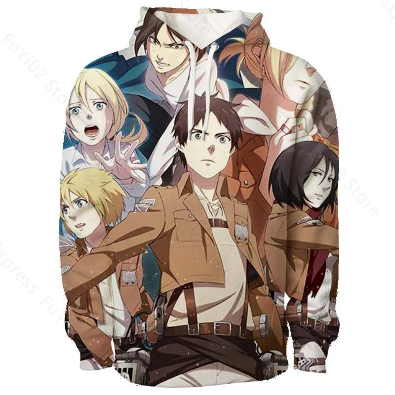

Attack on Titan 3D Printing Man Women Sports Top Popular Hoodies Newest Second Element Hoodie Fashion Cool Pullover