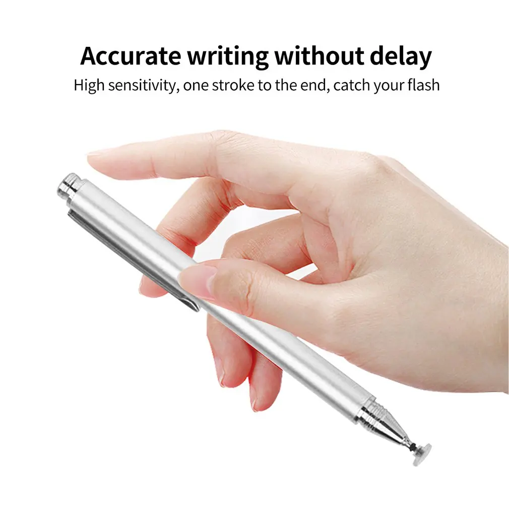 

Емкостная ручка с резьбой для Ipad Smart Tablet для Android Универсальная ручка для сенсорного экрана металлический стилус