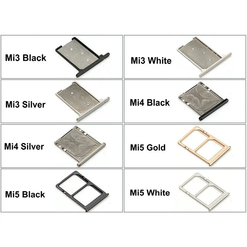Новинка лоток для SIM карты гнездо держатель гнезда адаптеры запасные части Xiaomi Mi3