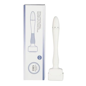 Регулируемый дермароллер, косметический инструмент для вышивания лица 0,25 мм, дермароллер, штамп, микроиглы для ухода за кожей