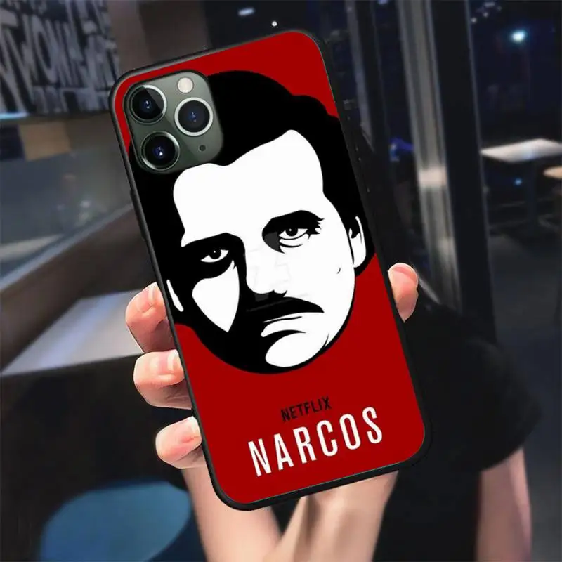

Pablo Escobar Phone Case For Black-Iphone 5 5s se 6 6s 7 8 11 12 X Xs Xr Pro Plus Max Mini Cover