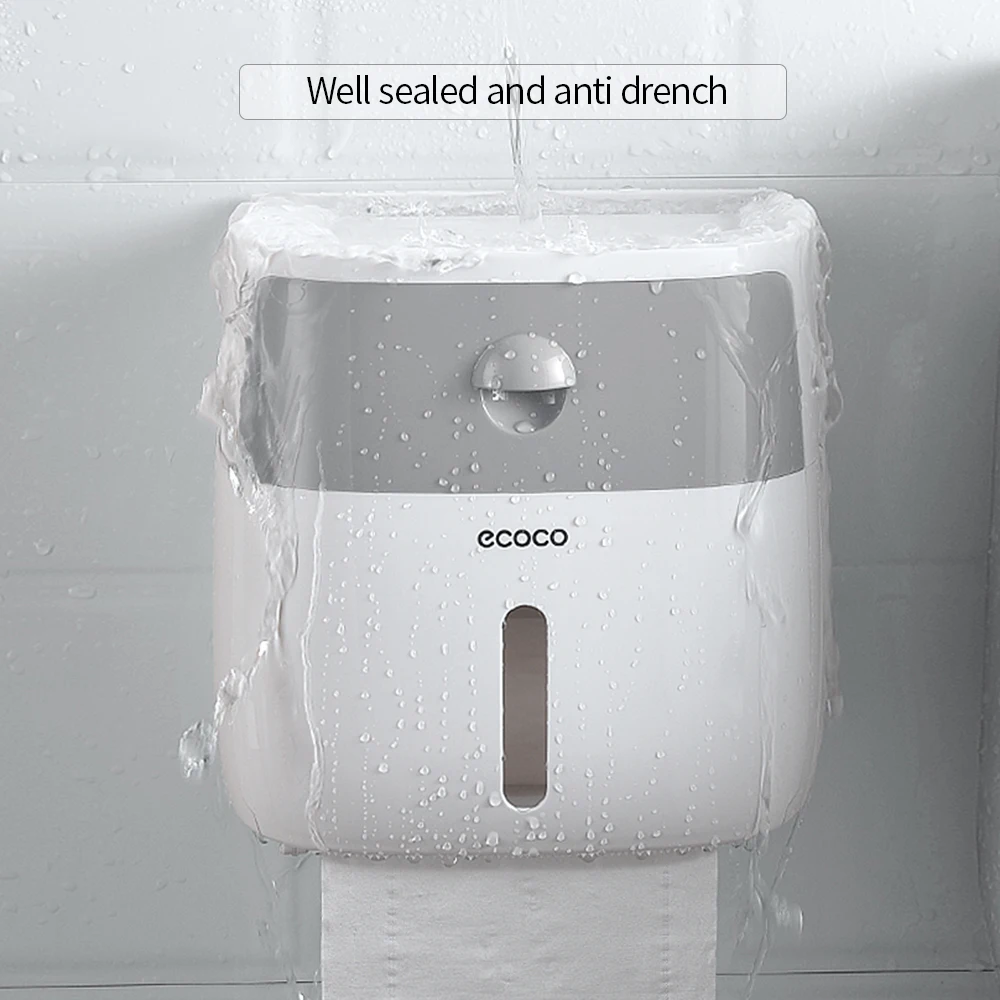 Диспенсер для туалетной бумаги держатель настенный бумажный полотенец Ванная