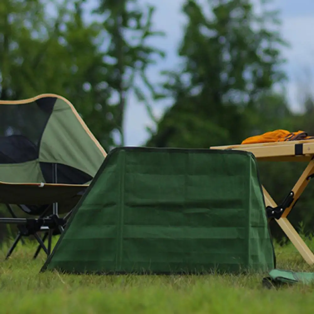 

High Temperature Resistance Canvas Camping Stove Wind Shield Backpacking