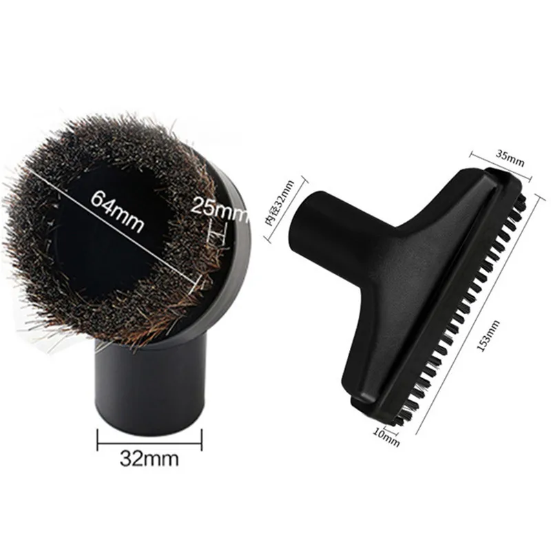 Комплект щетковых насадок для пылесоса дома 6 в 1 щелевая инструмент лестниц 32 мм
