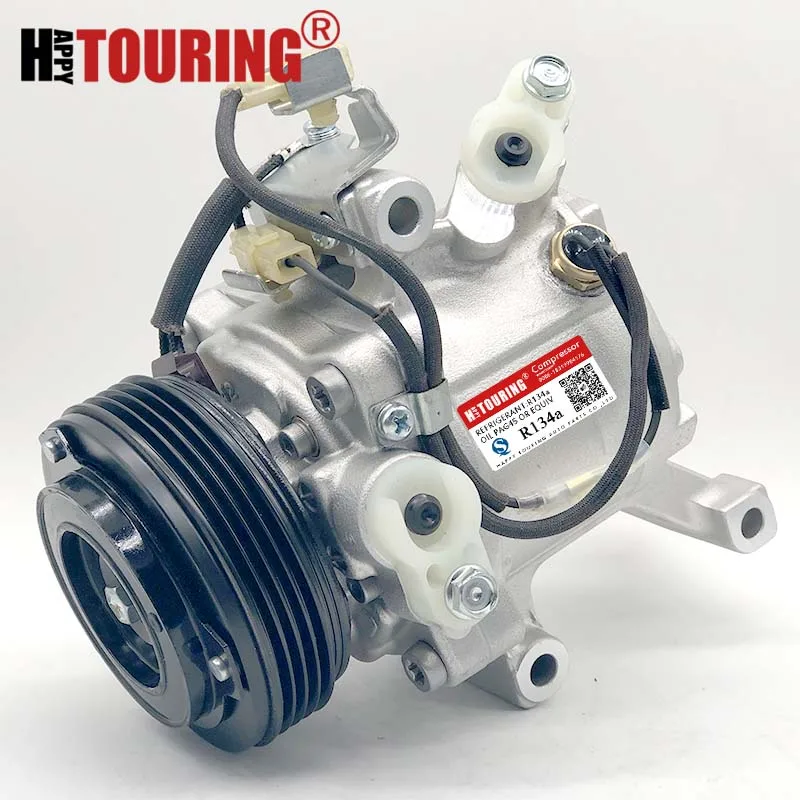 Компрессор SV07C A/C для Toyota Passo Daihatsu Terios/Boon/Sirion Subaru Justy 447190-6620 88310-B1070 447260-5054 сцепление