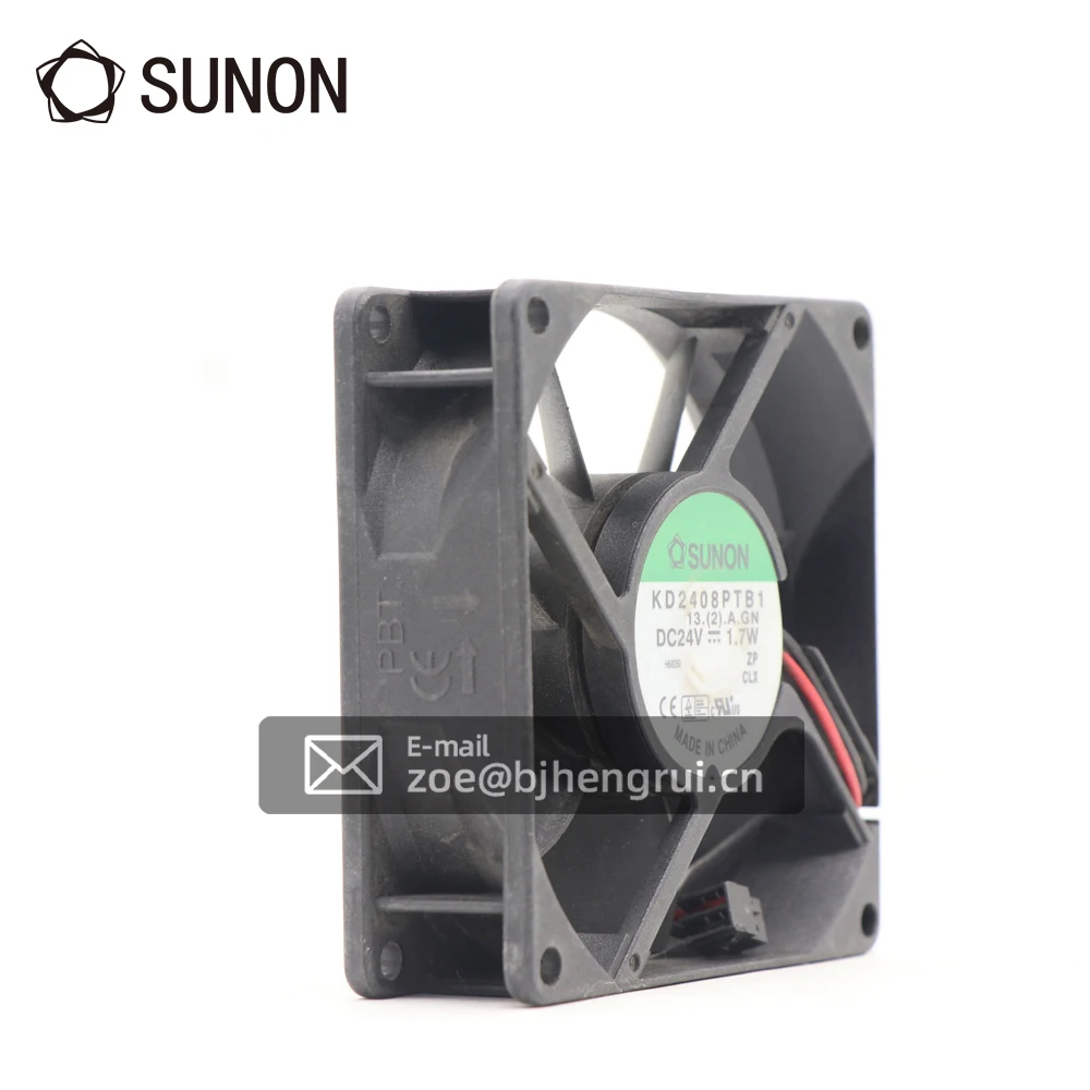 SUNON KD2408PTB1 встроенный осевой Складной вентилятор двойной шариковый 2 9 Вт