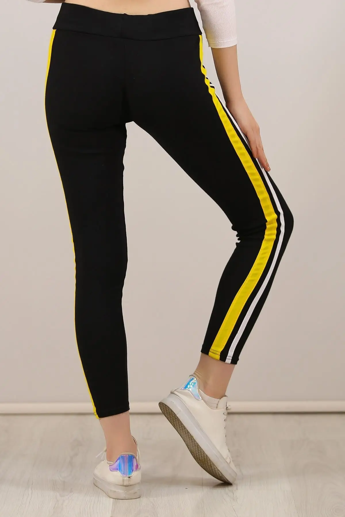 As a striped tights Women's Tights Casual for Casual And Sports 2021 Fashion