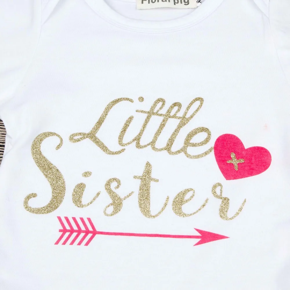 2018 горячая Распродажа Белые и розовые хлопковые летние комплекты с буквенным