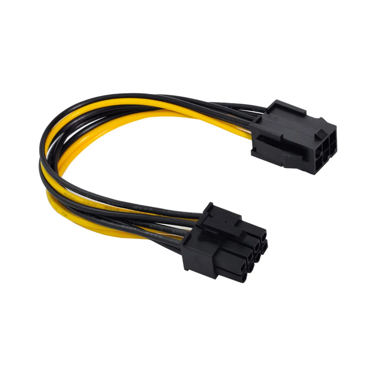 

CY PCI-E PCI Express 6 Pin Male to 8 Pin Female Video Card Extension Power Cable